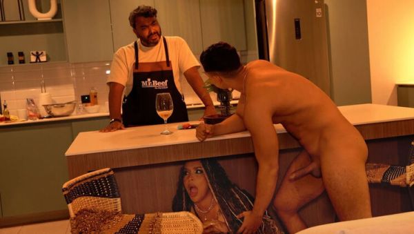 Stream uncensored clip named : Stepmom Fucks Muscular Stepson Behind Husband's Back - Big Tits Latina MILF AngelCruz Riding Dick