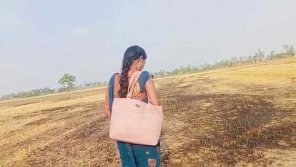 Watch uncensored scene : Desi Bhabhi RadhaDevi Pissing in Field Outdoor Hindi Webcam Masturbation