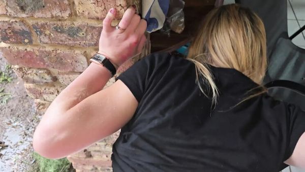 Stream uncut scene : 18 Year Old Babysitter Fucked Hard in Thunderstorm - Blowjob & Creampie by Sparowdox