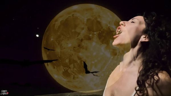 Play this uncut movie : My GF Turns Into A Werewolf And Fucks Me Hard - YourFavoriteMommy & SavvyStar Lesbian Halloween Sex