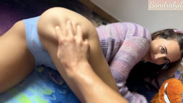 View this full movie : Amateur Latina Teen Sandralydx Masturbates with Stuffed Animal and Gets Fingered in POV