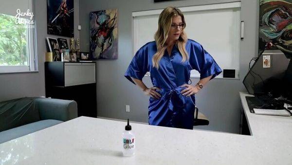 Play complete movie titled : Step Mom Cory Chase Gets Tricked and Fucked Hard in the Ass While Stuck - POV Anal with Big Tits MILF