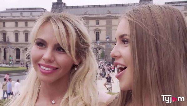 Watch this hardcore scene titled : Blonde Lana Sins gets anal with big tits and takes hard cock