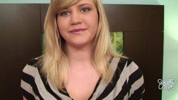 Enjoy watching this uncut movie titled : Young Blonde Teen Roxy Lovette Gets Creampied in POV Casting