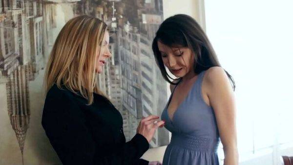 Stream the full movie called : Mature Lesbians Rilee Marks and Amber Michaels in Hot Action