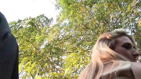 Play this hardcore clip called : Hot Blonde MILF with Small Tits Takes Big Amateur Cock Doggy Style and Swallows Cum