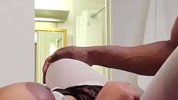 Stream uncut clip of : Hot Latina Maid Surprised by Big Black Cock - Dickhddaily