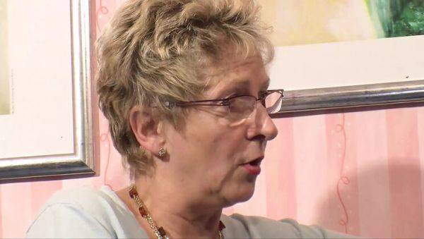 Watch uncut scene of : German MILF Angelika J. Gets Filled with Sperm - Live Amateur Blowjob & Cumshot