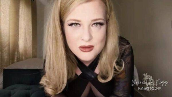 Enjoy watching this complete video named : Blonde Dominatrix Diana Von Rigg Pegging POV: Anal Slut Training in HD