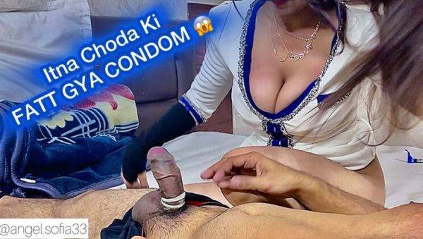 Play this uncut scene called : Hardcore Desi Sex: Broken Condom, Rough Fuck from Behind in HD 1080p