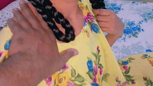 Play this full scene called : Desi Teen Gouthami Fucks Neighbor During Holiday - Hairy Pussy, Moaning, Telugu Audio