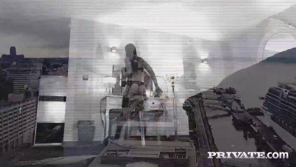 View this hardcore clip of : Blue Angel takes a facial in her Private debut