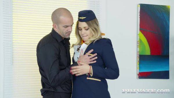 Enjoy watching full scene of : Selvaggia Flies High with Private Airlines