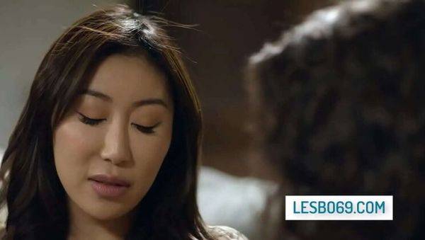 Enjoy watching uncut video called : Busty Asian Lesbians Victoria Voxxx & Nicole Doshi Lick Pussy in New Home