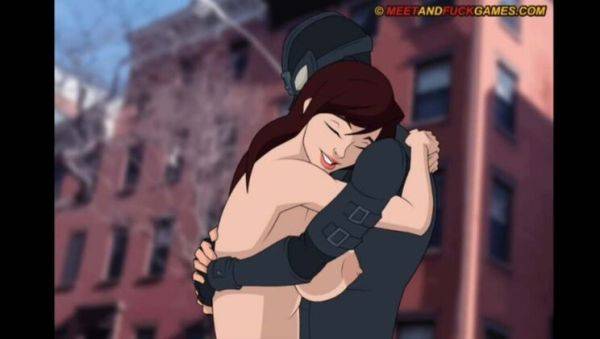 Play this uncut movie titled : Spiderman Fucks MJ Hard - Big Cock Blowjob & Tight Pussy Pleasure