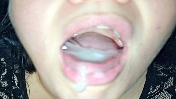 View the uncensored scene of : Millie Fox Swallows Huge Cum Loads in 10-Minute Blowjob Compilation - Big Dick MILF