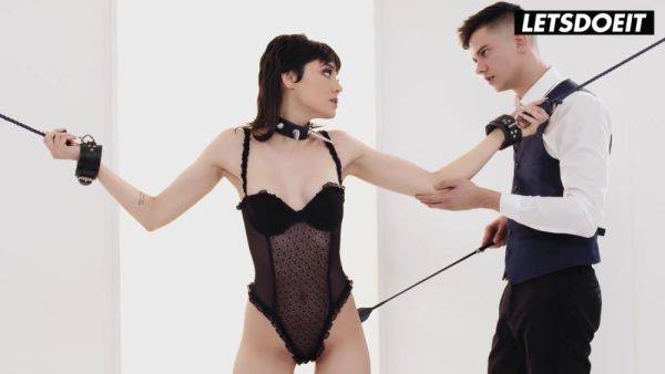 Enjoy watching the HD video called : Tied Up Babe Passionate Morning Sex With Lover Full