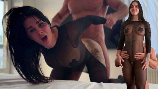 View the hardcore clip titled : Julia Fit's Hairy Black Pussy Fuck Session - Amateur Latina MILF with Big Booty