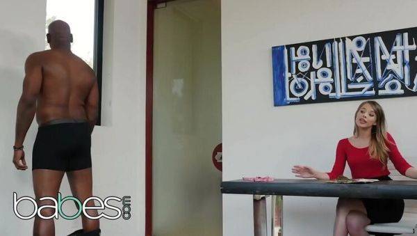 Stream HD scene titled : Jillian Janson Gets Blacked by Flash Brown in Hot Office Fuck - Cum-Filled Interracial Action