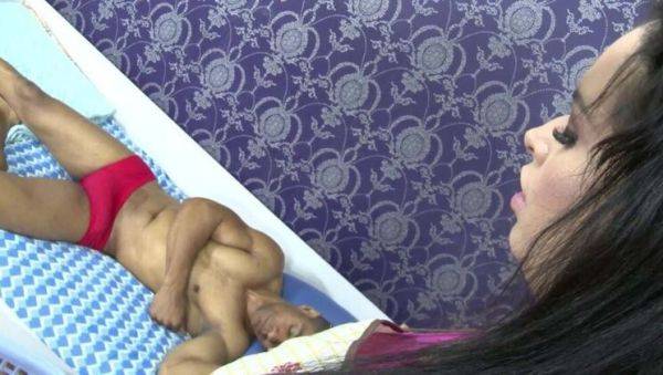 Play the uncensored movie called : Step Nephew Caught in Underwear by Hot Stepmom Angel Lima