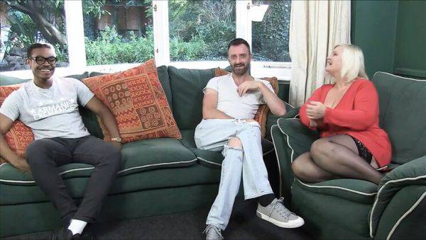 Play uncensored scene of : Granny Lacey Starr Grateful for Hardcore Threesome with Pascal White