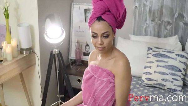 View the hardcore clip called : Lonely Stepson Fucks His Horny MILF Mom Canela Skin - Taboo Family Sex