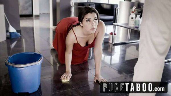 Watch HD scene of : Sexy Italian Maid Valentina Nappi Dominates Rich Boss in Steamy Affair