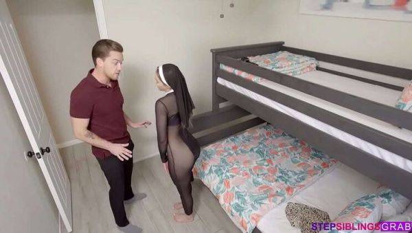 Enjoy watching this HD scene : Kenzie Madison Wild Stepbrother Fuck with Blowjob and Deepthroat