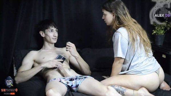 View uncut video named : Step Sis Alba Gets Creampied After Begging for Money - Rough Doggy Style with Sr Mono