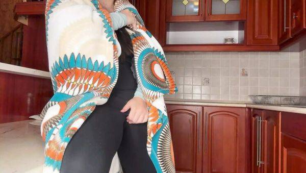 Stream the uncensored movie named : Step Sister Amaya Mori Makes Tea and Fingers Herself to Orgasm in Kitchen - Big Ass Latina Teen HD