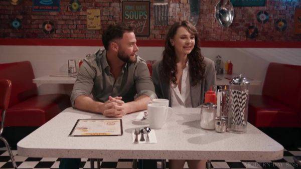 Watch the complete video of : Sneaking Around At The Diner - Liz Jordan