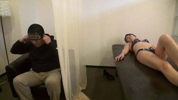 Stream uncut clip called : Horny Japanese Wife Gets Oiled Massage While Hubby Watches - Tsubaki Katou