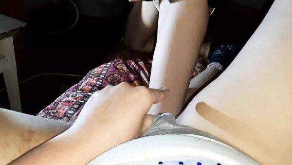 Enjoy watching this HD clip of : Lesbian Candys Cum Hard Together in Hairy Homemade HD Video