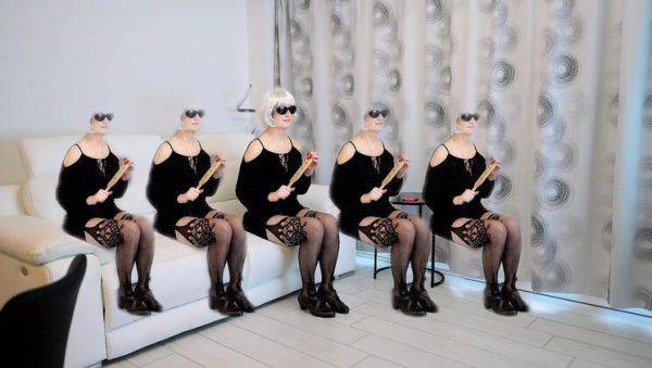 View this complete clip titled : Hot MILF Dominatrix Locks Cuckold in New Chastity Cage - Dirty Talk & Humiliation