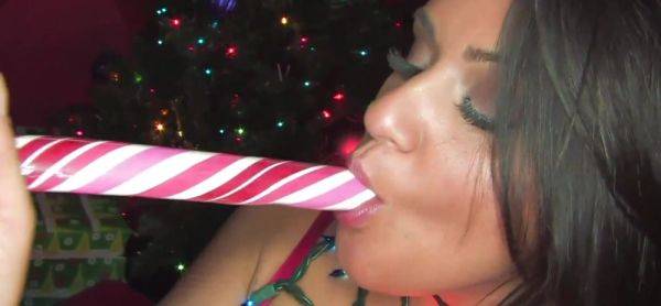 View the uncensored clip of : Charley Chase Gets Some Christmas Cock