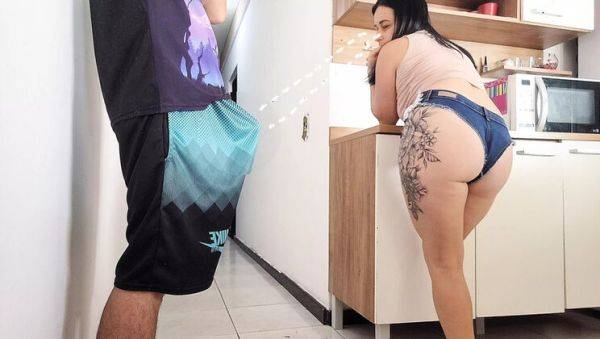 Stream this uncut scene : Cheating Housewife Can't Resist Friend's Big Hard Cock - Risky Sex in 4K