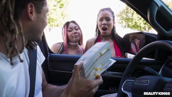 View the complete scene of : Noir, Jordyn Falls - Cruising With Cash