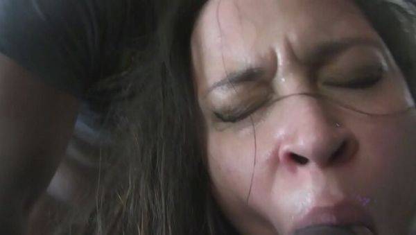 Enjoy watching hardcore clip : Pregnant Lady Red Takes BBC Train with Cuckold Husband - Rough Threesome Fuck