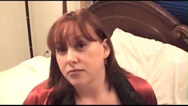 Watch hardcore movie of : Step Mom Forces Step Son to Confess and Fuck - Redhead MILF with Big Tits