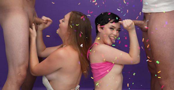 Watch full movie titled : Fine bitches swap partners in elegant foursome