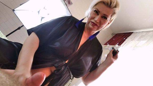 Stream the uncensored video of : Hot MILF AimeeParadise in Glasses Sucks Cock - Cumshot in Mouth, Close-Up Blowjob, Dirty Talk