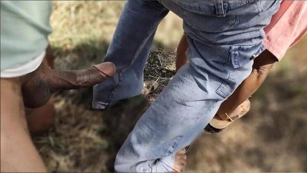 Enjoy watching hardcore movie titled : Desperate Village Girl Stuck in Jungle Gets Fucked Hard by Big Dick - Tight Pussy Action