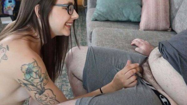 View the uncensored video named : Cici Shellz Teases Him Into Revealing His Tiny Dick Secret - Small Penis Humiliation & Handjob Fun