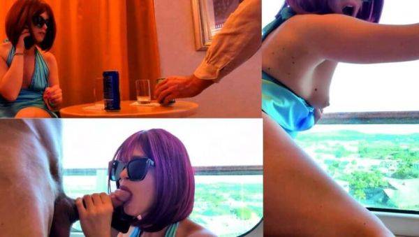 Play HD movie named : Italian MILF Cuckolds Hubby with Waiter in Hotel Balcony Sex