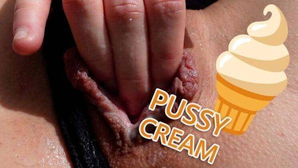 Enjoy watching the hardcore clip : Skinny German Teen with Big Labia Masturbates Creamy Pussy