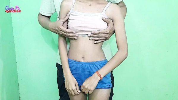 Play the uncut movie titled : 18-Year-Old Desi Virgin Teen Girl First Time Hardcore Anal Fingering with Sir in School College