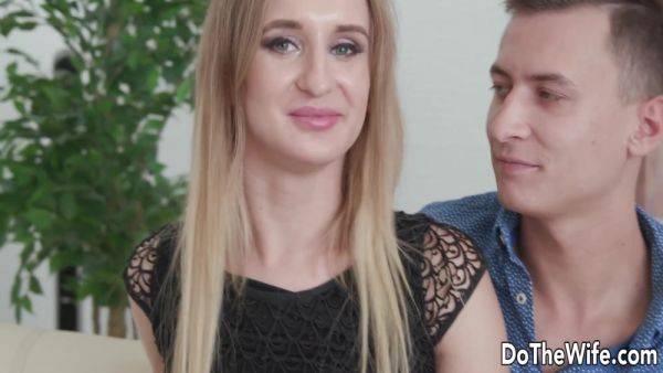 View uncensored movie of : Emily Ross In Cuck Husband Watches Blonde Wife Ride Another Man