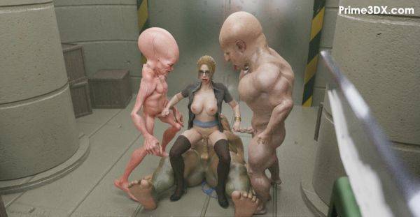 View this hardcore scene : Insane animated porn fetishes with 3D monsters and one slut