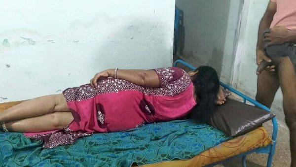 Watch this hardcore movie of : Stepmom Watches Me Jerk Off Behind Her - Big Tits Indian Aunty Creampie