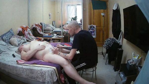 Enjoy watching uncensored movie called : Russian BBW Zona901 Fisted & Squirting Orgasm - Shaved Pussy Action